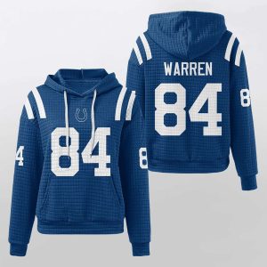 Colts Tyler Warren 84 Waffle Hoodie 1 Colts Tyler Warren 84 Waffle Hoodie1