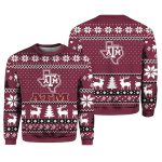 Aggies 2025 Christmas Personalized Ugly Sweater