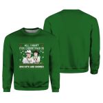 All I Want For Christmas Is Biscuits And Whores Ugly Sweater