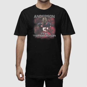 2025 Will Anderson Jr The Terminator Shirt 5