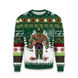 Marvel Merry Christmas Hulk Ugly Sweater