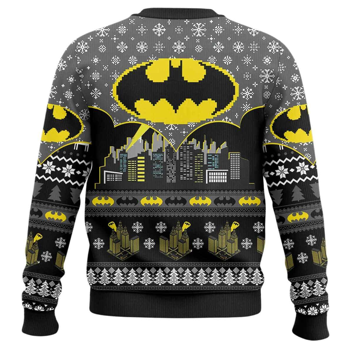 2025 Batman Gotham City Ugly Christmas Sweater 2025 Batman Gotham City Ugly Christmas Sweater