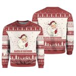Be Nice To The Teacher Santa Is Watching Ugly Christmas Sweater