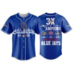 Blue Jays 3x World Series Champions 2025 Jersey