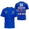 Blue Jays 3x World Series Champions 2025 T-shirt