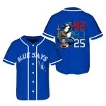 Blue Jays 3x World Series Champions 92 93 25 Baseball Jersey