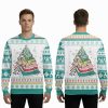 2025 Book Tree Christmas Book Ugly Sweater