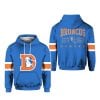 Broncos Classic Throwback 1977 Collection Blue Hoodie
