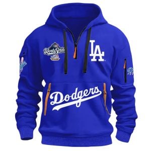 Mickey Dodgers 2025 World Series Champions Quarter Zip Hoodie1