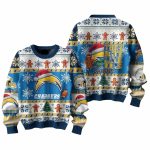 Chargers They Not Like Us Christmas Ugly Sweater