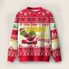 Chiefs Grnch Merry Kissmyass Ugly Sweater