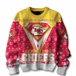2025 Chiefs Merry Super Christmas Ugly Sweater