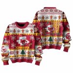 Chiefs They Not Like Us Christmas Ugly Sweater