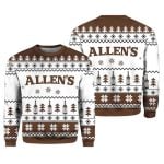 Christmas Allen's Coffee Brandy Ugly Sweater