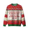 2025 Christmas Miracle Ugly Christmas Sweater