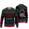 2025 Christmas Things Seasons Greetings from the Upside Down Christmas Ugly Sweater