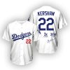 Clayton Kershaw Thanks For The Legendary Memories Jersey
