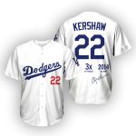 Clayton Kershaw Thanks For The Legendary Memories Jersey