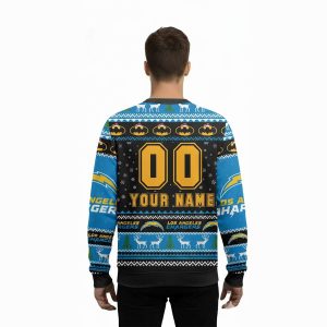 Batman I Am Vengeance I Am The Night I Am A Charger Ugly Christmas Sweater2