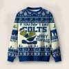 Colts Grnch Merry Kissmyass Ugly Sweater