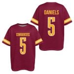 Commanders Jayden Daniels 5 Waffle T-Shirt