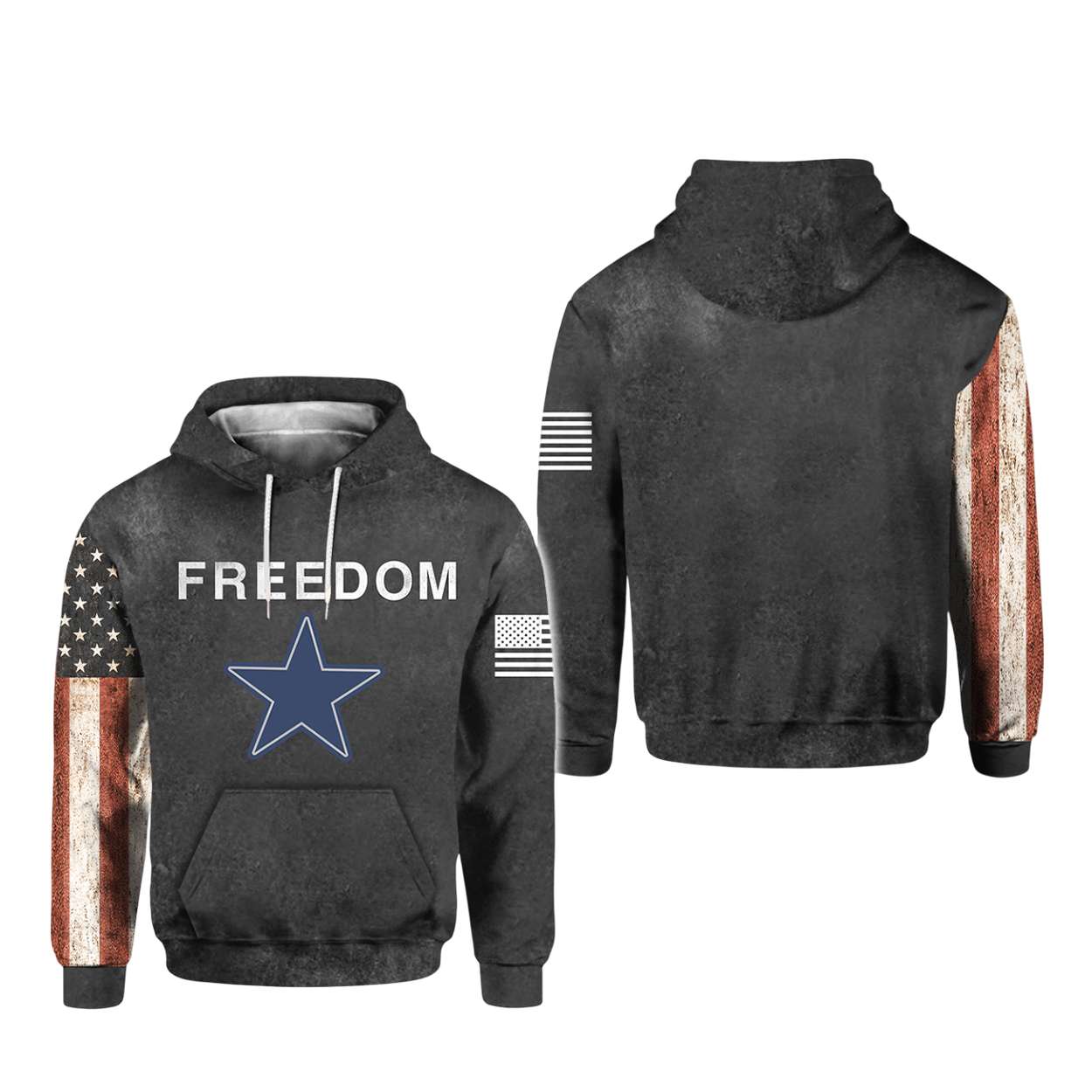 Cowboys Freedom Flag 2025 Hoodie Cowboys Freedom Flag 2025 Hoodie