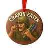 Crayon Eater Patriotic Veterans Art Ornament
