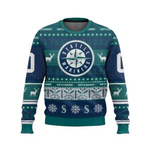 2025 Personalized Mariners Ugly Christmas Sweater1