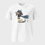 Dachshund Batman Superhero T-shirt