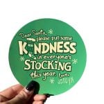 Dear Santa Be Kind to Everyone Stocking Ornament