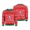 Di La La La Lau Did Nurse Ugly Christmas Sweater