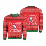 Di La La La Lau Did Nurse Ugly Christmas Sweater