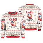 Diet Coke Is Just A Fridge Cigarette Christmas Ugly Sweater