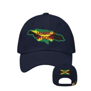 Retro Jamaica Strong Print Baseball Cap 3 Retro Jamaica Strong Print Baseball Cap3