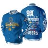 Dodgers 9X World Series Champions Baseball Jacket