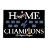 Dodgers 9X World Series Home of Champions Doormat