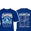 Dodgers B2B World Series 2025 Two-Sided Shirt