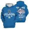 Dodgers Back To Back World Series Champions 2025 Signature Hoodie