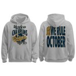 Dodgers We Rule October World Series 2025 Champions Hoodie