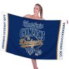 Dodgers World Series 2025 Rectangle Beach Towel