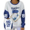 Dodgers Yamamoto World Series MVP 2025 Pit Striped Sweatshirt