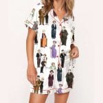 Downton Abbey Silky Satin Pajama Set