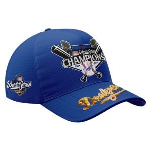 Dodgers Back 2 Back World Series Champions 2025 All Over Printed Cap1