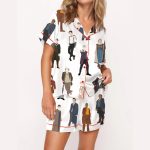 Dr Who Silky Satin Pajama Set