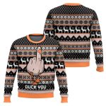 Duck You Ugly Christmas Sweater