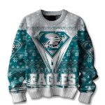 2025 Eagles Merry Super Christmas Ugly Sweater