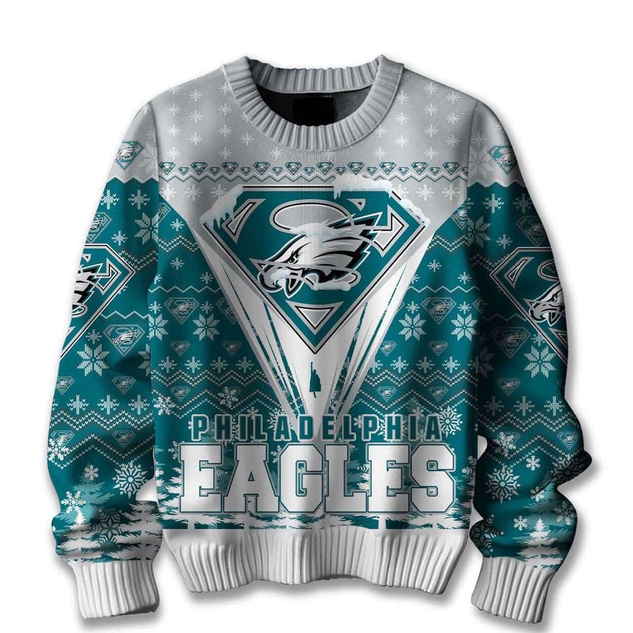 Eagles Merry Super Christmas Ugly Sweater Eagles Merry Super Christmas Ugly Sweater