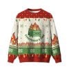 2025 Everything is Fine Ugly Christmas Sweater