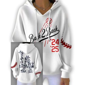Dodgers Back 2 Back World Series Champions 2025 Pit Striped Hoodie 3 Dodgers Back 2 Back World Series Champions 2025 Pit Striped Hoodie3