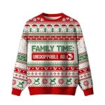 2025 Family Time Ugly Christmas Sweater